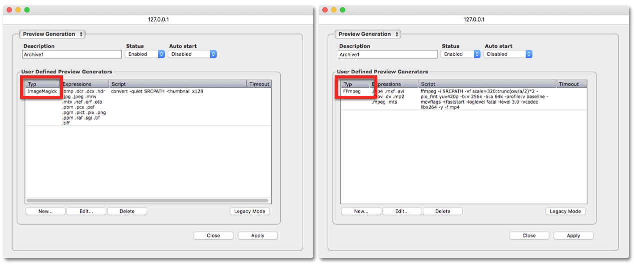 Screenshot FFmpeg ImageMagick Screenshot FFmpeg ImageMagick