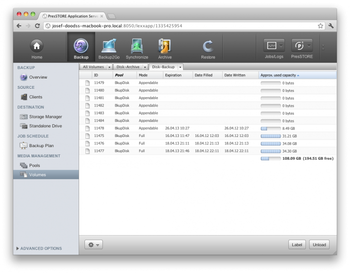 Screenshot P4 Customizable Overviews Screenshot P4 Customizable Overviews